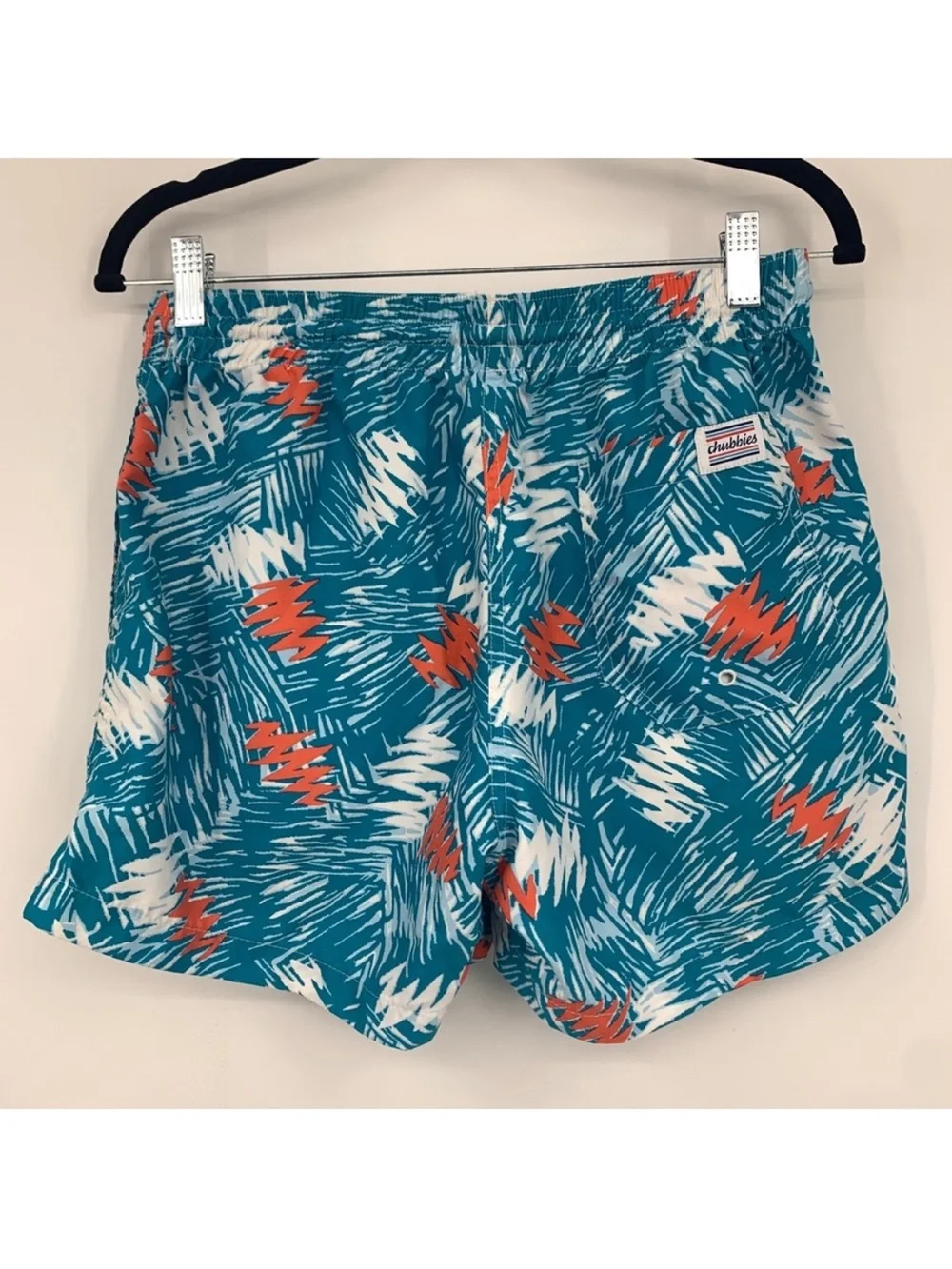 Chubbies mens medium shorts board swim trunks bathing suit surf geometric aloha